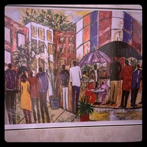 Authentic! Already matted just needs frame!